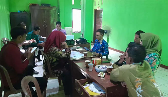 Rapat Koordinasi Perangkat pekon siliwangi tetap kompak bersinergi